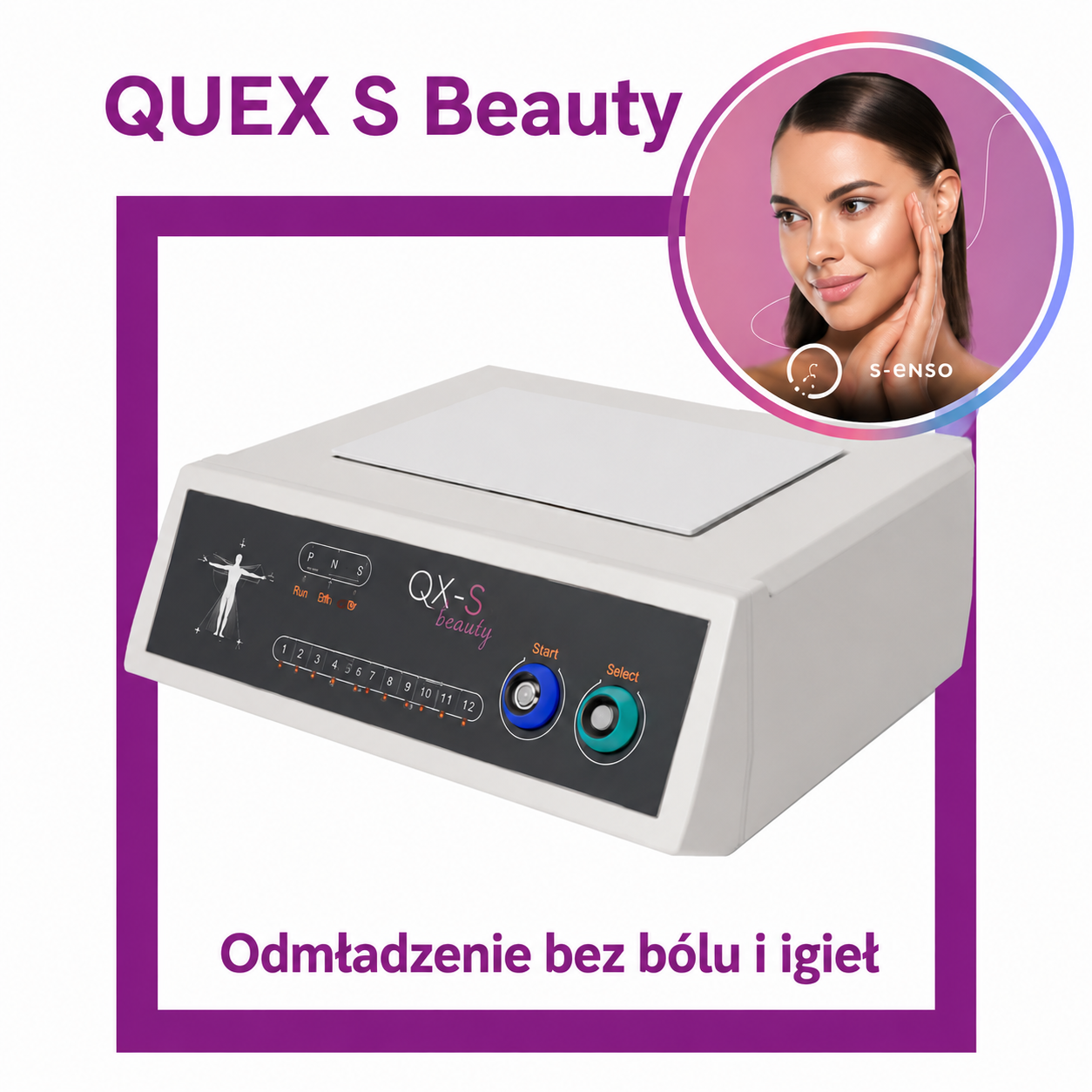 QUEX S Beauty QUEX S Beauty – nieinwazyjny biofeedback beauty i wellness - obrazek 1