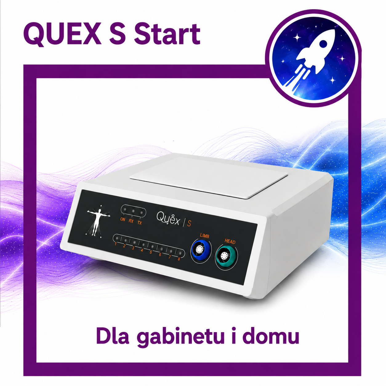 QUEX S Start QUEX S Start – kwantowy biofeedback dla gabinetu i domu - obrazek 1